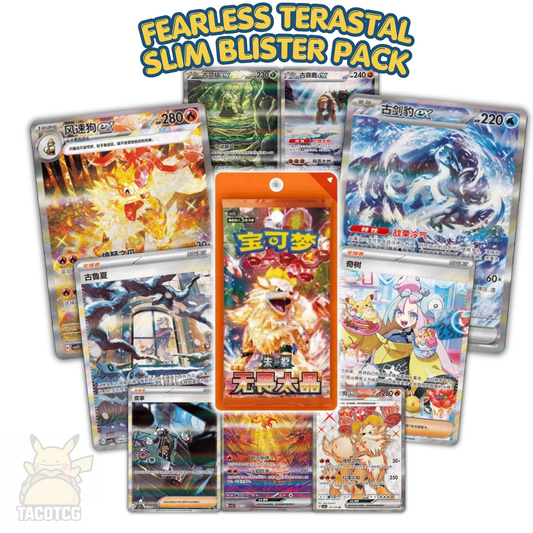 Fearless Terastal Slim Blister Pack